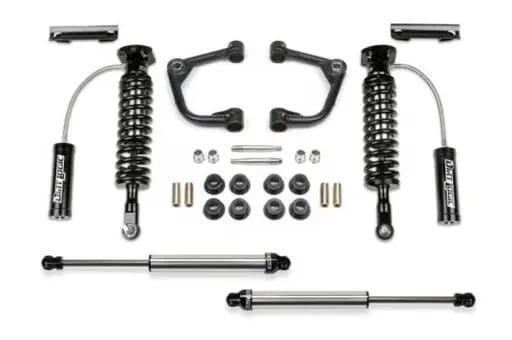 Fabtech 15-20 Ford F150 4WD 2in Uniball UCA Sys w/Dl 2.5 Resi & 2.25