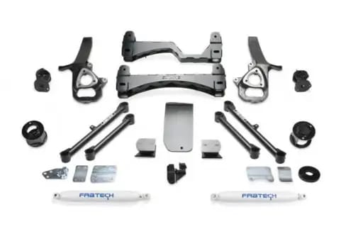 Fabtech 19-21 Ram 1500 4WD 6in Basic Sys w/Perf Shks (Exc. Rebel & TRX)