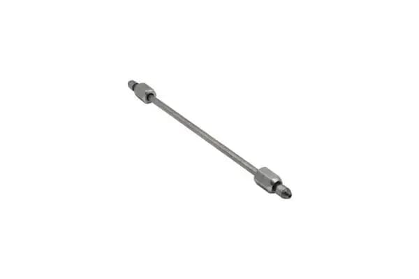 Fleece Performance 12in High Pressure Fuel Line (8mm x 3.5mm Line, M14x1.5 Nuts)
