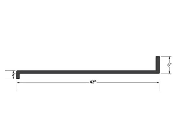 Fleece Performance Universal Pre-Formed 5/8in ID Hose w/ 90 Deg. Ends thumbnail 2