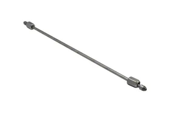Fleece Performance 19in High Pressure Fuel Line (8mm x 3.5mm Line, M14x1.5 Nuts)