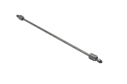 Fleece Performance 19in High Pressure Fuel Line (8mm x 3.5mm Line, M14x1.5 Nuts)