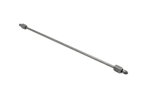 Fleece Performance 21in High Pressure Fuel Line (8mm x 3.5mm Line, M14x1.5 Nuts)