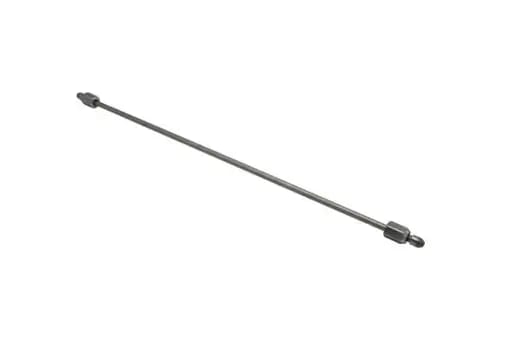 Fleece Performance 23in High Pressure Fuel Line (8mm x 3.5mm Line, M14x1.5 Nuts)