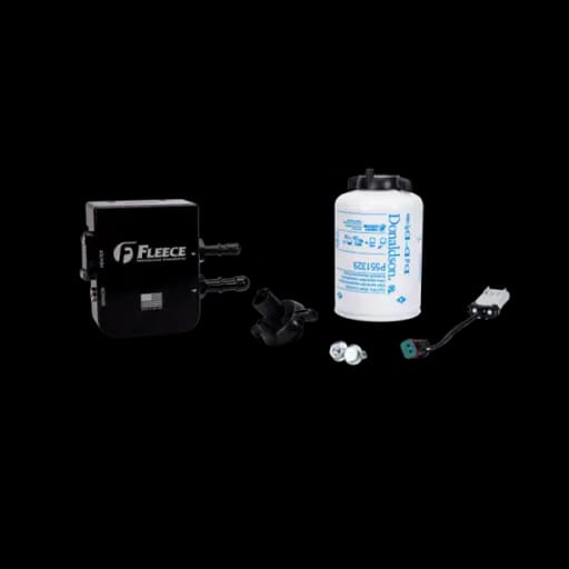 Fleece Performance 19-24 Ram 2500/3500 Cummins 6.7L Under Bed Fuel Filter Assembly