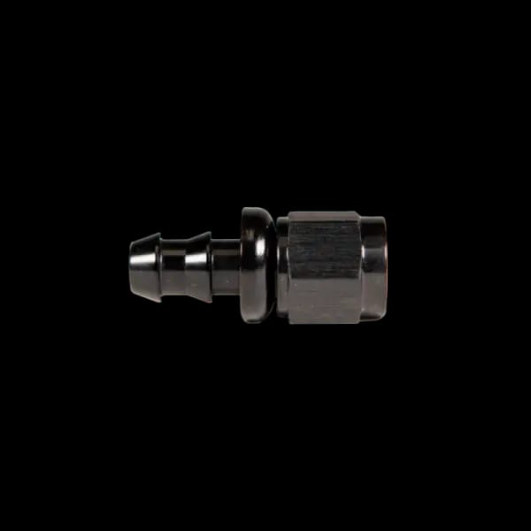 Fleece Performance Universal -8AN Straight to Hose Barb - Black