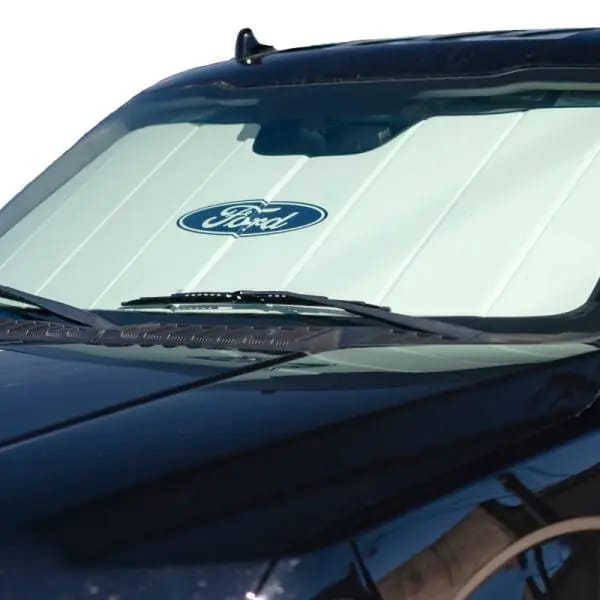 Covercraft UVS100 Premier Series Custom Sunscreen with Ford Blue Oval logo thumbnail 4