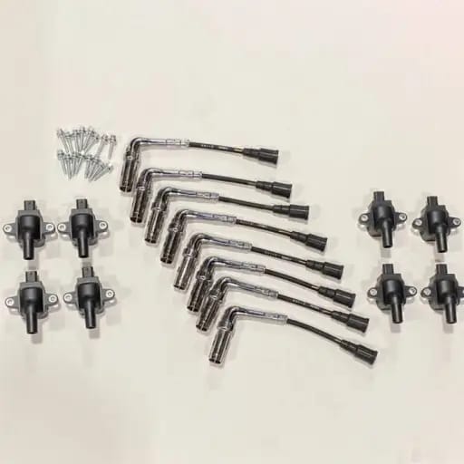 Ford Racing 20-22 Super Duty 7.3L Gas Ignition Coil & Wire - Set of 8