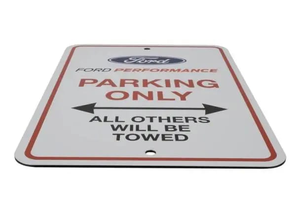 Ford Racing Ford Performance Parking Only Sign thumbnail 10