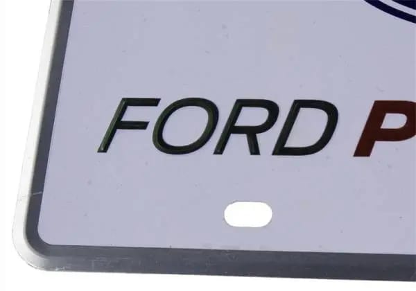 Ford Racing Ford Performance License Plate - Single thumbnail 6
