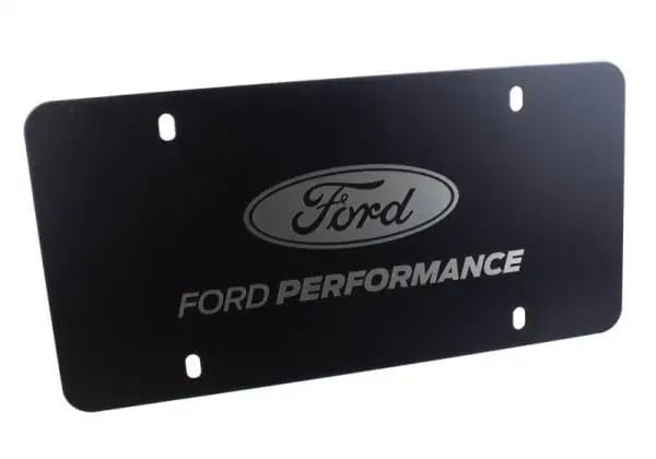 Ford Racing Black Stainless Steel Marque Plate thumbnail 9