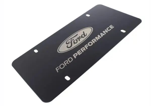 Ford Racing Black Stainless Steel Marque Plate thumbnail 10