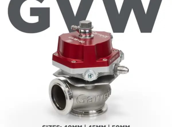 Garrett GVW-40 40mm Wastegate Kit - Red thumbnail 2