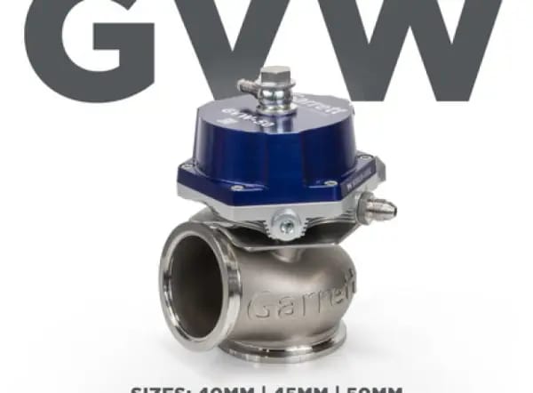 Garrett GVW-45 45mm Wastegate Kit - Blue thumbnail 2