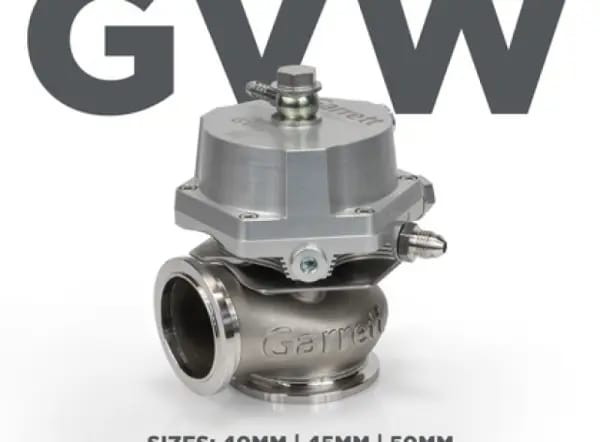 Garrett GVW-45 45mm Wastegate Kit - Silver thumbnail 2