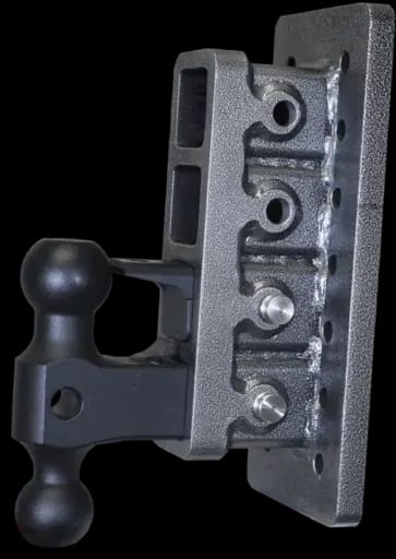 Gen-Y Mega Duty 2in Bolt-On 7.5in Drop 2K TW 16K Hitch w/GH-051 Dual-Ball/GH-032 Pintle Lock