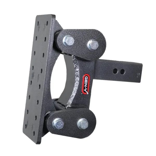 Gen-Y The Boss Torsion-Flex Pintle Plate 2.5in Shank 6.5in Drop 2.4K TW 21K Hitch thumbnail 2