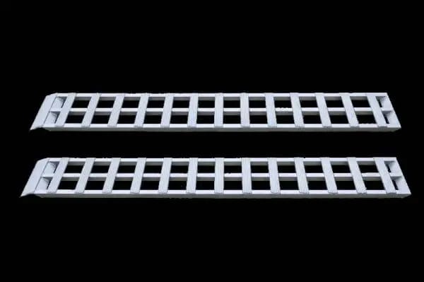 Gen-Y Lightweight 6.5ft Aluminum Loading Ramps 12in x 78in 600lb Capacity Per Ramp - Pair
