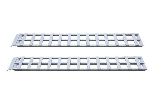 Gen-Y Lightweight 6.5ft Aluminum Loading Ramps 12in x 78in 600lb Capacity Per Ramp - Pair thumbnail 4