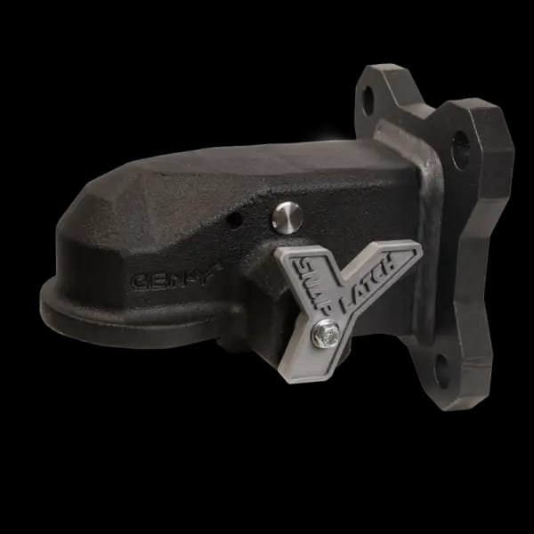 Gen-Y Admiral Bumper Coupler w/SnapLatch 20K Capacity 2K TW - Flat Plate Mount