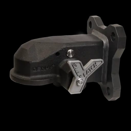 Gen-Y Admiral Bumper Coupler w/SnapLatch 20K Capacity 2K TW - Flat Plate Mount