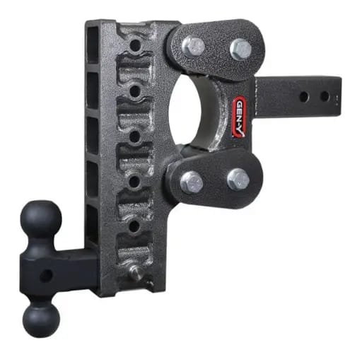 Gen-Y The Boss Torsion-Flex 2.5in Shank 10in Drop 1.1K TW 10K Hitch w/GH-031 Dual-Ball