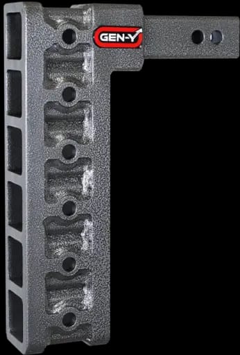 Gen-Y Mega Duty 2in Shank 12.5in Drop 1.5K TW 10K (Hitch Only - Use w/Stabilizer Kit GH-0100)