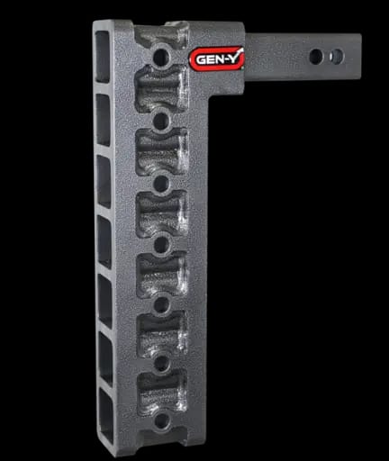 Gen-Y Mega Duty 2in Shank 15in Drop 1.5K TW 10K (Hitch Only - Use w/Stabilizer Kit GH-0100)