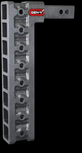 Gen-Y Mega Duty 2in Shank 17.5in Drop 1.5K TW 10K Hitch w/GH-0100 Stabilizer Kit