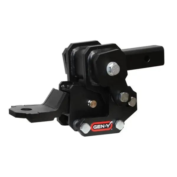 Gen-Y VOYAGER 4.75in 300lb Cargo TW 700lb Towing TW 7K Overall Hitch w/GH-103705 Platinum Ball Mount thumbnail 4