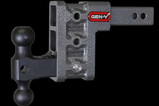 Gen-Y Mega Duty 2in Shank 5in Drop 2K TW 16K Hitch w/GH-051 Dual-Ball