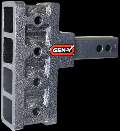 Gen-Y Mega Duty 2in Shank 5in Offset Drop 1.5K TW 10K (Hitch Only)