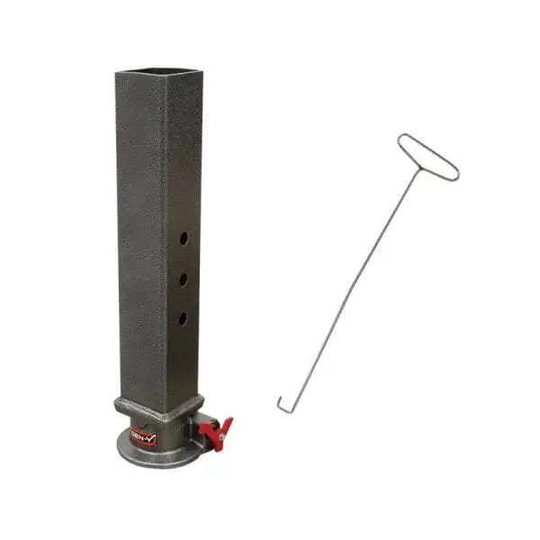 Gen-Y Viking 4in Square Tube Gooseneck Static Hitch w/SnapLatch 2-5/16in Coupler 8.5K TW 30K thumbnail 3