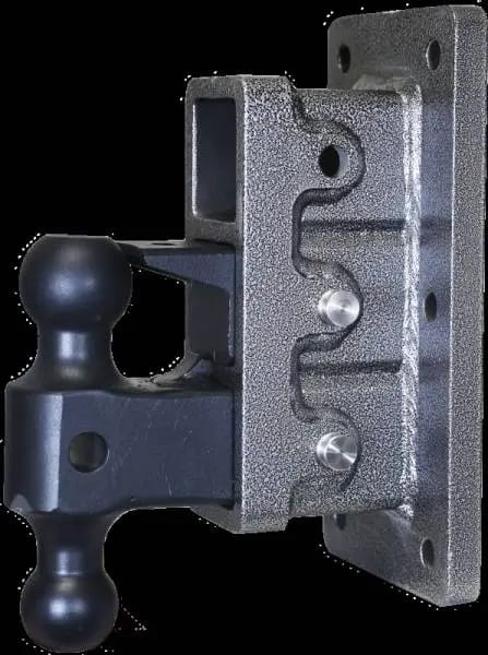 Gen-Y Mega Duty 2.5in Bolt-On 6in Drop 3K TW 21K Hitch w/GH-061 Dual-Ball/GH-062 Pintle Lock thumbnail 2