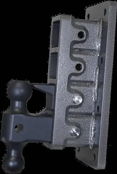 Gen-Y Mega Duty 2.5in Bolt-On 9in Drop 3K TW 21K Hitch w/GH-061 Dual-Ball/GH-062 Pintle Lock thumbnail 2