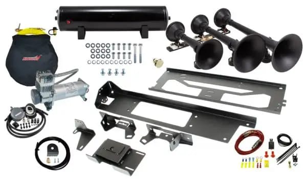Kleinn 17-22 Ford F-250/ F-350/ F-450 Onboard Air System w/ Model 730 Horns thumbnail 2