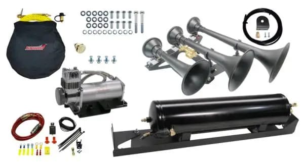 Kleinn 17-22 Ford F-250/ F-350 Onboard Air System w/ Model 730 Horns thumbnail 2
