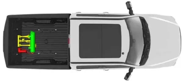 Kleinn 17-22 Ford F-250/ F-350 Onboard Air System w/ Model 730 Horns thumbnail 5