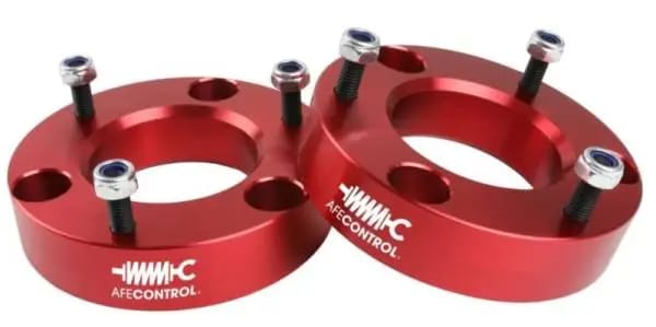 aFe CONTROL 2.0 IN Leveling Kit 07-21 GM 1500 - Red thumbnail 4
