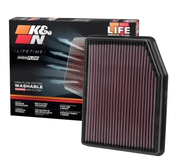 K&N 2019 Chevrolet Silverado 1500 V8-5.3L F/I Drop In Air Filter thumbnail 7