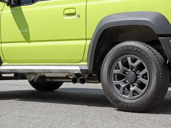 aFe 18-21 Suzuki Jimny Takeda 2-1/4in. 304 SS Cat-Back Exhaust w/ Blk Tip thumbnail 2