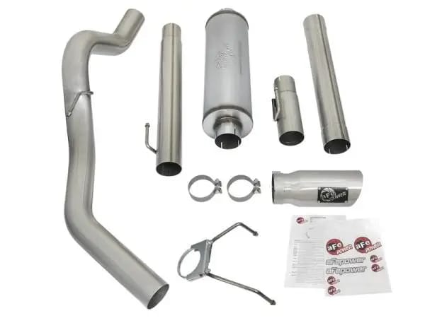 aFe MACHForce XP Exhausts Cat-Back SS-409 EXH CB Dodge Diesel Trucks 03-04 L6-5.9L (td) thumbnail 7