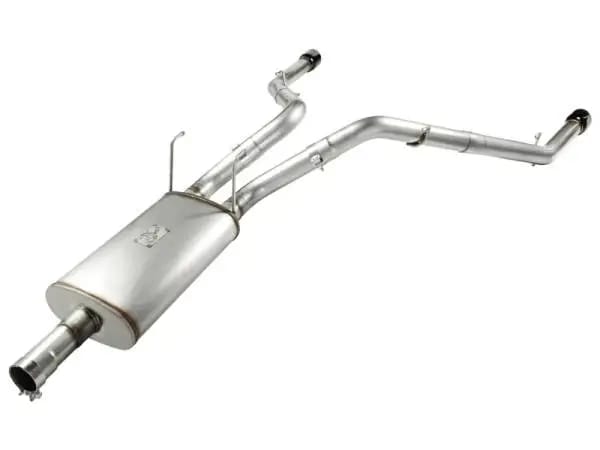 aFe MACHForce XP Exhausts Cat-Back SS-409 EXH CB Dodge Ram 1500 5.7L HEMI 09-13 Glossed Black thumbnail 5
