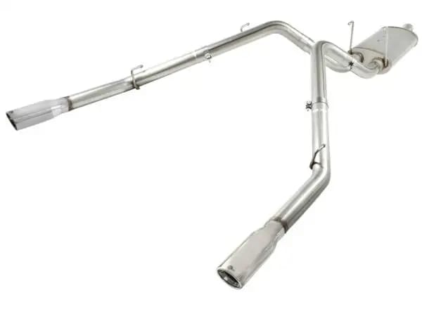 aFe MACHForce XP Exhausts Cat-Back SS-409 EXH CB Dodge Ram 1500 5.7L HEMI 09-13 Polished thumbnail 2