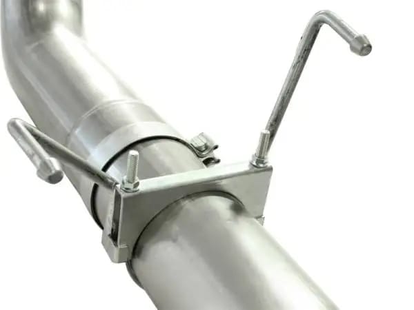 aFe MACHForce XP 5in DPF-Back 409SS Exhaust Dodge Diesel Trucks 07.5-12 L6-6.7L (td) Black Tip thumbnail 5