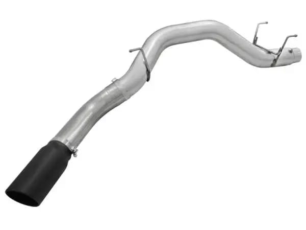 aFe MACHForce XP 5in DPF-Back SS Exhaust Dodge RAM 13-14 6.7L (td) Mega Cab w/ Black Tip thumbnail 3