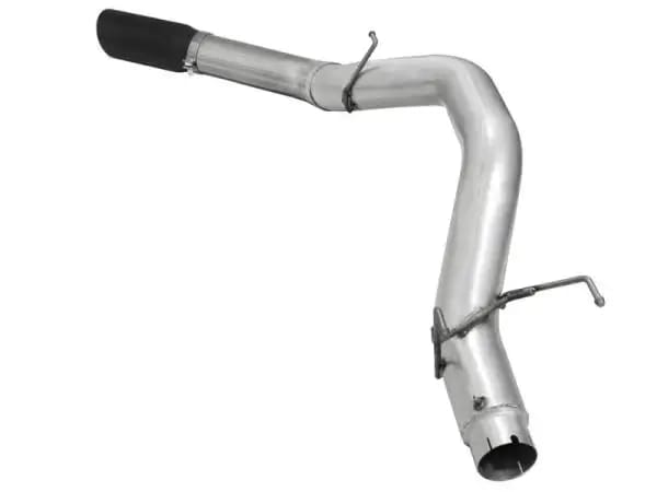 aFe MACHForce XP 5in DPF-Back SS Exhaust Dodge RAM 13-14 6.7L (td) Mega Cab w/ Black Tip thumbnail 4