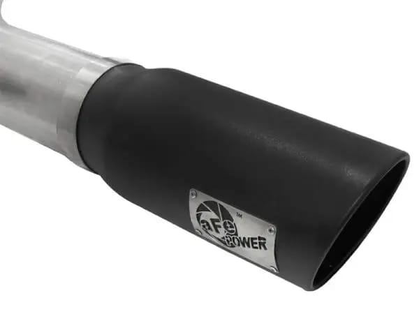 aFe MACHForce XP 5in DPF-Back SS Exhaust Dodge RAM 13-14 6.7L (td) Mega Cab w/ Black Tip thumbnail 7