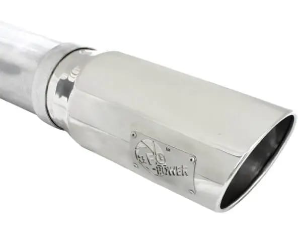 aFe MACHForce XP 5in DPF-Back SS Exht Dodge RAM 13-14 6.7L (td) Mega Cab w/ Polished Tip thumbnail 7