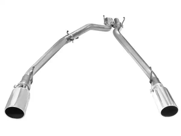 aFe MACHForce XP DPF-Back Exhaust 3in SS w/ 6in Polished Tips 2014 Dodge Ram 1500 V6 3.0L EcoDiesel thumbnail 3